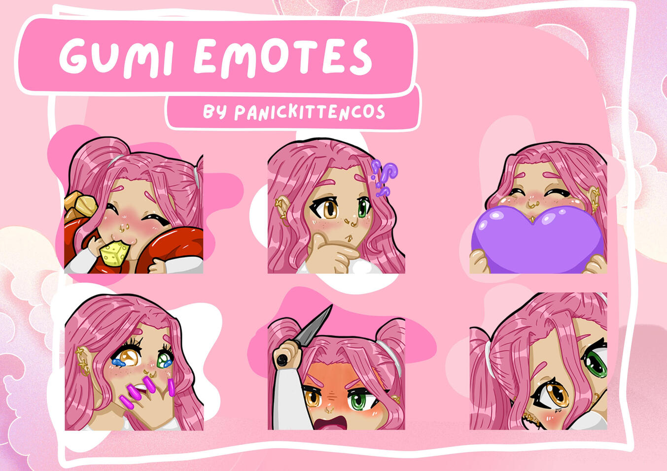 Gumi Emotes